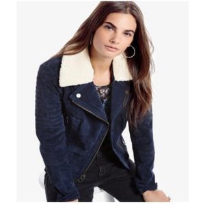 NWOT Lucky Brand Suede Jacket